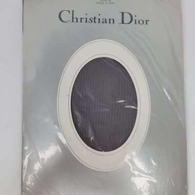 VINTAGE CHRISTIAN DIOR PANTYHOSE 4369 TAILORETTE GRAY COLOR-SIZE 3 NEW